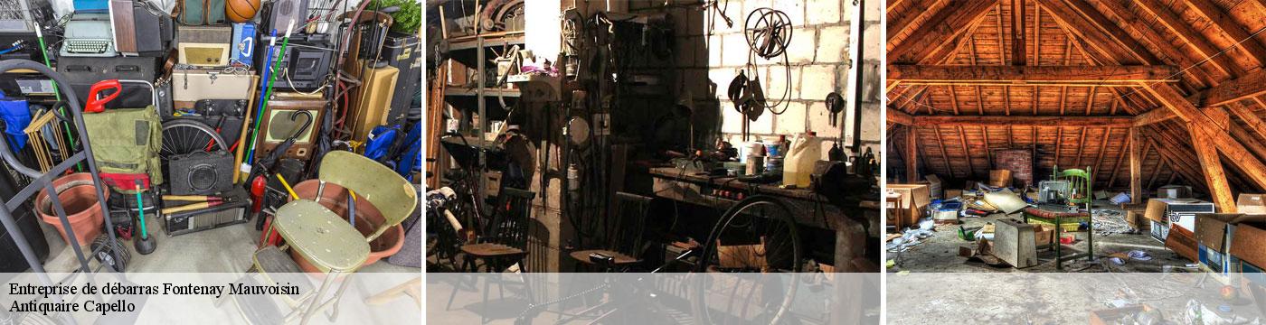 Entreprise de débarras  fontenay-mauvoisin-78200 Chez Michel Antiquaire