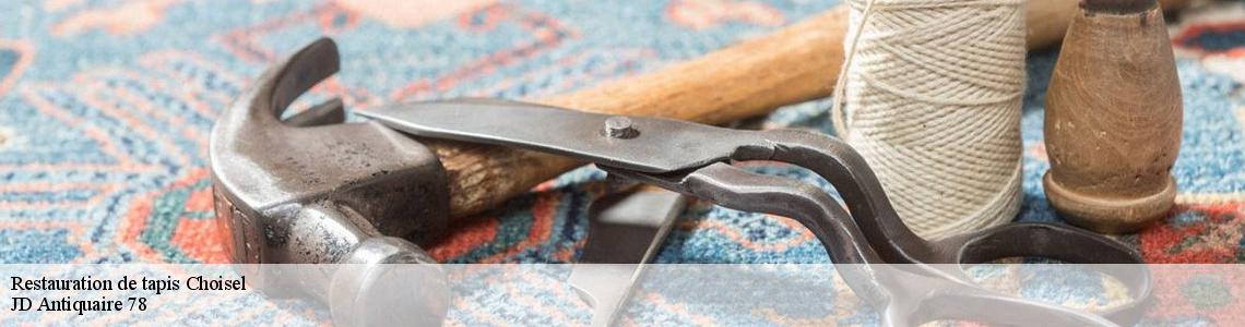 Restauration de tapis  choisel-78460 JD Antiquaire 78