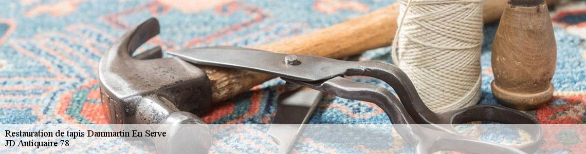 Restauration de tapis  dammartin-en-serve-78111 JD Antiquaire 78