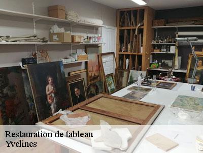 Restauration de tableau Yvelines 
