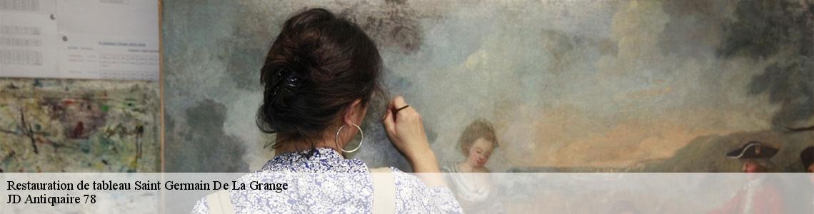 Restauration de tableau  saint-germain-de-la-grange-78640 JD Antiquaire 78